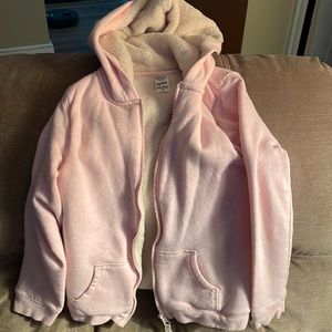 Pink hoodie